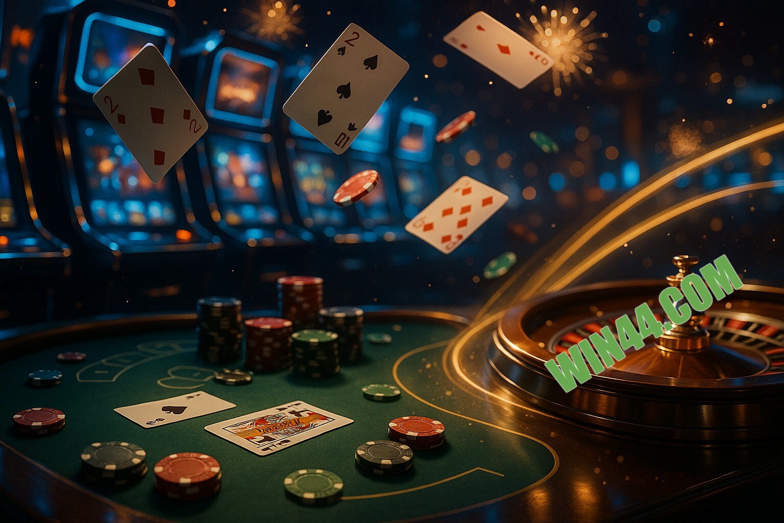 Jogos emocionantes no WIN44.COM