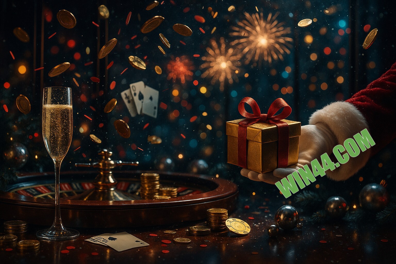 Promoções de Ano Novo no WIN44.COM